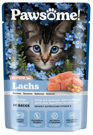 Pawsome Junior Lachs - łosoś saszetka 85g