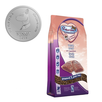 Renske Adult Cat fresh duck - świeża kaczka bez zbóż dla dorosłych kotów - 1,5 kg