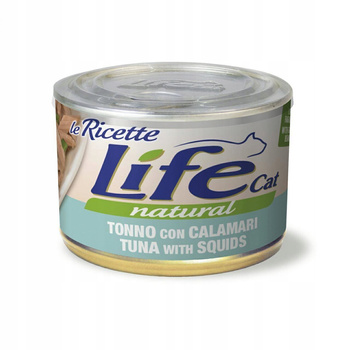 LIFE CAT pusz.150g TUNA + SQUID LA RICETTE /24