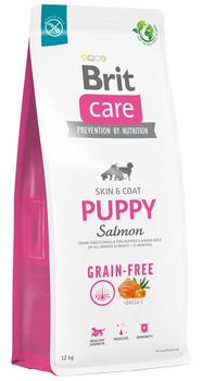 BRIT CARE PIES 12kg PUPPY SALMON          GRAIN-FREE*