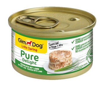 GIMDOG pusz.85g PURE Delight KURA         JAGNIĘCINA /24