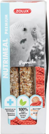 Zolux NUTRIMEAL 3 Stick dla papużek z prosem czerwonym 110 g