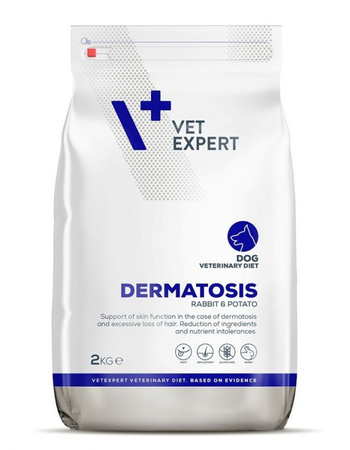 4T Veterinary Diet Dog Dermatosis Rabbit Potato 2kg