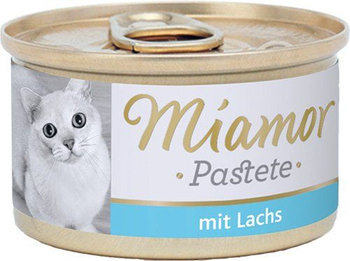 MIAMOR KOT pusz.85g PASTETE ŁOSOŚ /12