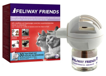 Feliway Friends - kocie feromony Zestaw Startowy (Dyfuzor+wkład)