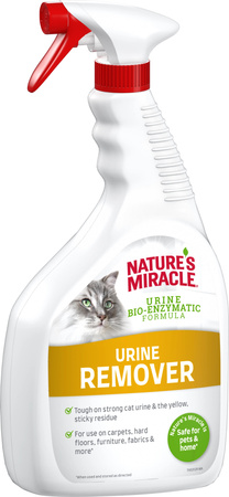 Natures Miracle Płyn do usuwania plam i zapachu moczu kot URINE 946ml