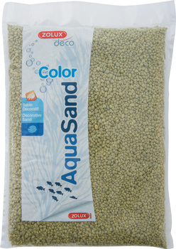 Zolux Żwirek do akwarium Aquasand Color soczysta zieleń 1 kg