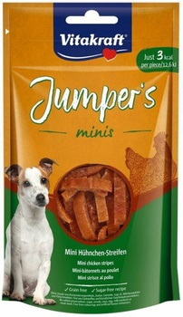 VITAKRAFT PIES JUMPERS MINIS STRIPES 80g  KURCZAK /6