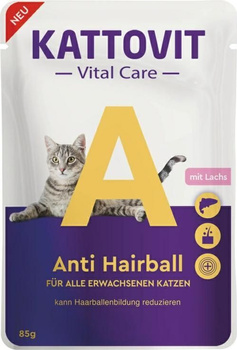 KATTOVIT sasz.85g VITAL CARE ANTI         HAIRBALL /24