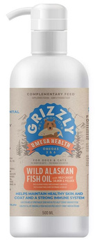 Grizzly Omega Health - olej z dzikiego łososia 1000ml