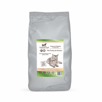 NATURAL TRAIL Cat SUPREME ADULT Turkey & Chicken 70% 5kg