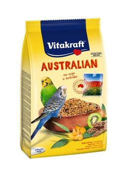 VITAKRAFT Australian Karma pełnoporcjowa dla papugi falistej 800g