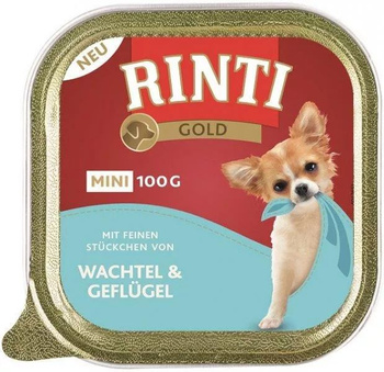 RINTI GOLD tacka 100g MINI PRZEPIÓRKA  DRÓB