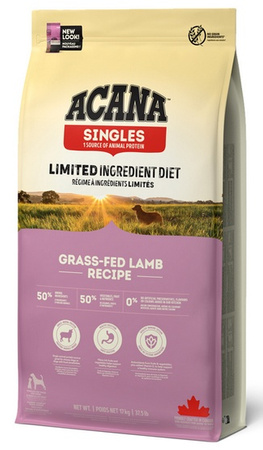 Acana Singles Grass-Fed Lamb 17kg