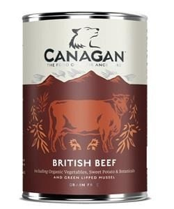 CANAGAN PIES pusz.400g BRITISH BEEF  WOŁOWINA /6