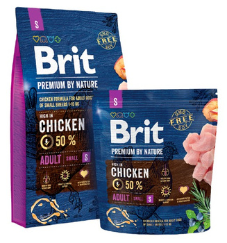 BRIT PREMIUM BY NATURE 1kg ADULT  S /10