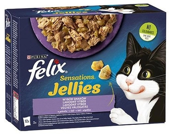 Felix Sensations Mix w galaretce saszetki 12x85g