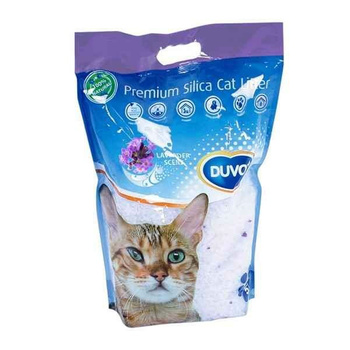 DUVO+  SILICA PREMIUM LAVENDER 5L Żwir    silikonowy o zapachu lawendy  /6/240