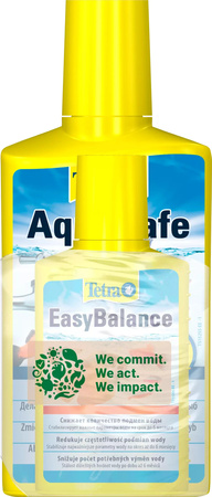 Tetra AquaSafe 250 ml + Tetra EasyBalance 100 ml Gratis