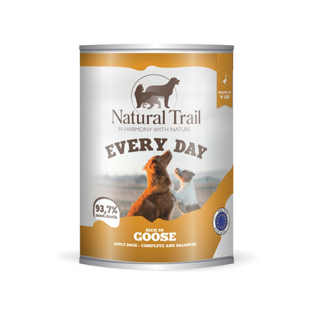 NATURAL TRAIL EVERY DAY Dog 800g Gęś 5+1 gratis