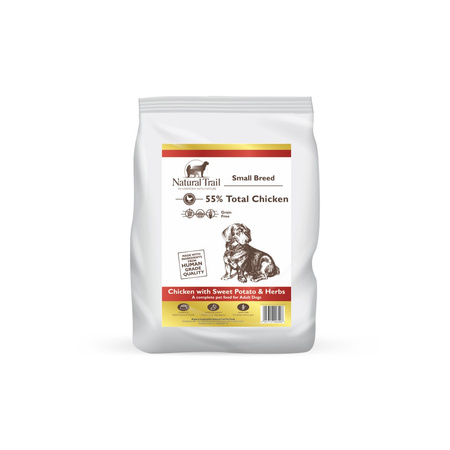 NATURAL TRAIL Dog GF Small Breed Chicken with sweet potatoes & herbs 2kg