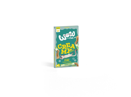 WOW CAT Creamy Snack Rind - kremowa przekąska z wołowiną (15g)