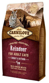 Carnilove Cat Reindeer Energy & Outdoor - renifer 2kg