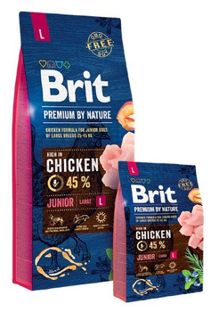 BRIT PREMIUM BY NATURE 3kg  JUNIOR L