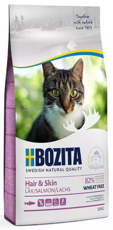 BOZITA Hair & Skin Wheat free Salmon      10KG 31531