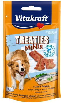 VITAKRAFT PIES 48g TREATIES MINIS ŁOSOŚ  /8