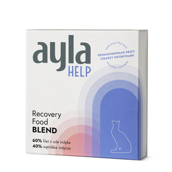 AYLA HELP Recovery Food Blend - filet z uda indyka z wątróbką liofilizowany dla kotów (28g)