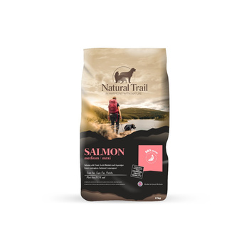 NATURAL TRAIL Dog GF Salmon with Trout, sweet potatoes & asparagus 2kg