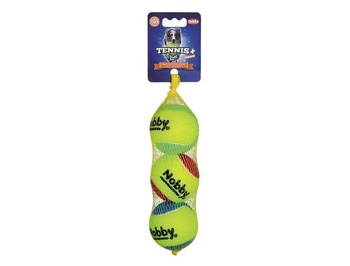 NOBBY PIŁKA COLOR TENNIS BALL M śr.       ok6,5cm  3szt