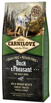 Carnilove Dog Duck & Pheasant Adult - kaczka i bażant 12kg