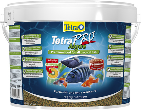 TETRA Pro Algae Mutli-Crisps 10 L - wiaderko