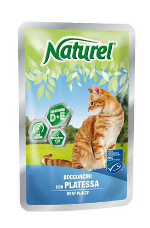 LIFE CAT NATUREL  sasz. 100g PLAICE /22