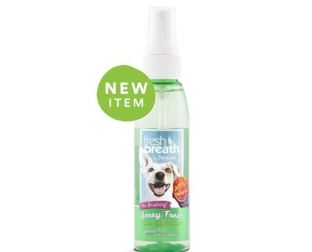 TROPICLEAN FRESH BREATH ORAL CARE SPRAY BERRY 118ml