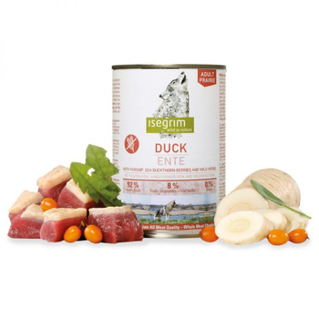 ISEGRIM PIES pusz.400g ADULT DUCK /6