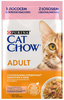 Purina Cat Chow Łosoś i zielona fasolka saszetka 85g