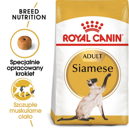 Royal Canin Siamese Adult karma sucha dla kotów dorosłych rasy syjamskiej 400g