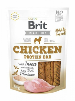 BRIT PIES 80g SNACK JERKY CHICKEN BAR