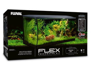 Fluval Zestaw Fluval Flex 123L, czarny