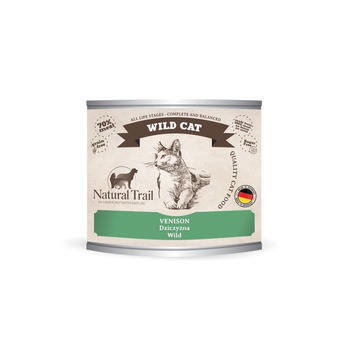 NATURAL TRAIL Cat 200g Wild Venison puszka 5+1