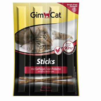 GIMCAT STICKS 20g DRÓB 4szt. /24